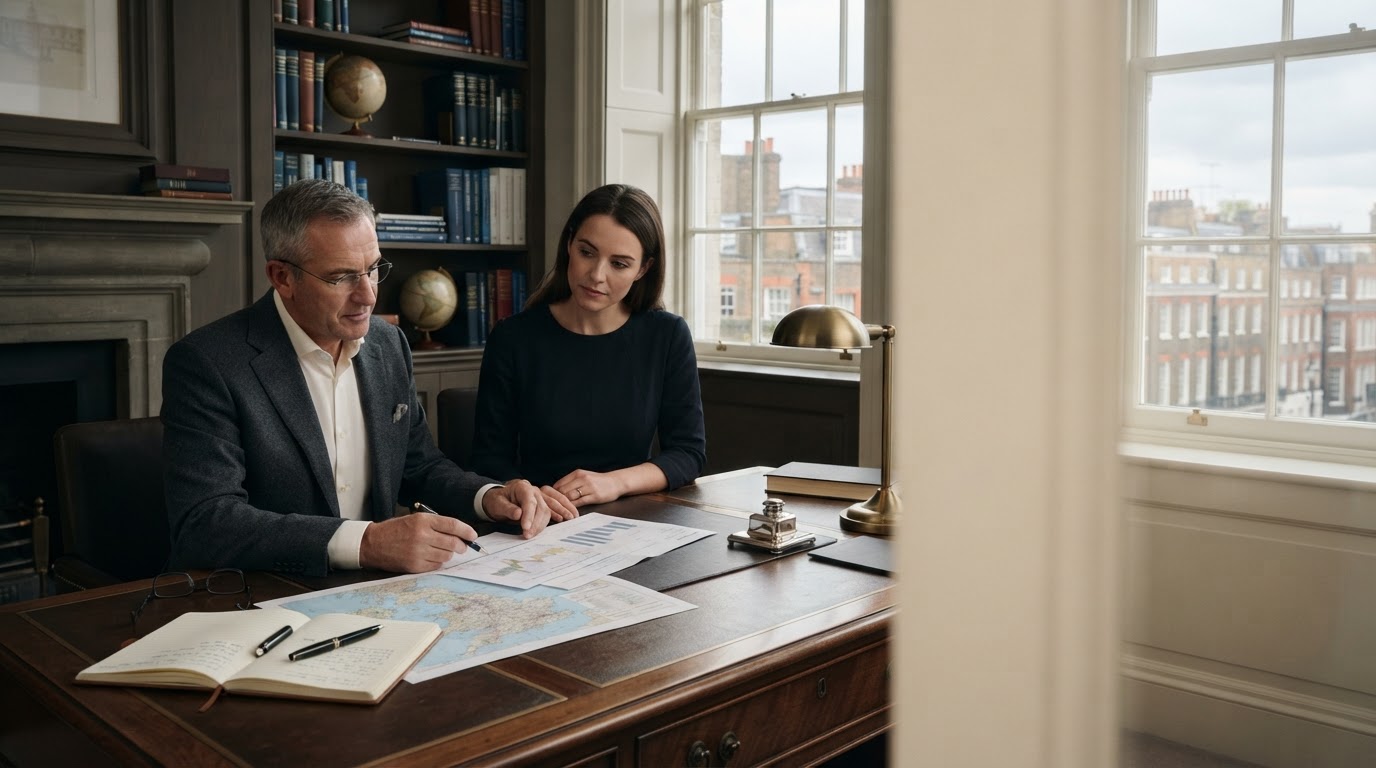 Crown Vermogstead data analysis workspace representing predictive financial insight